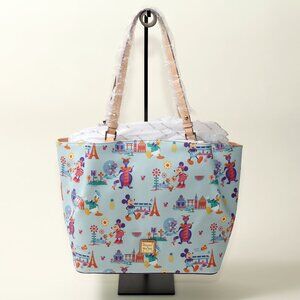 Dooney & Bourke Disney Parks Flynn Tote LBVC NWT Large 16” Bag